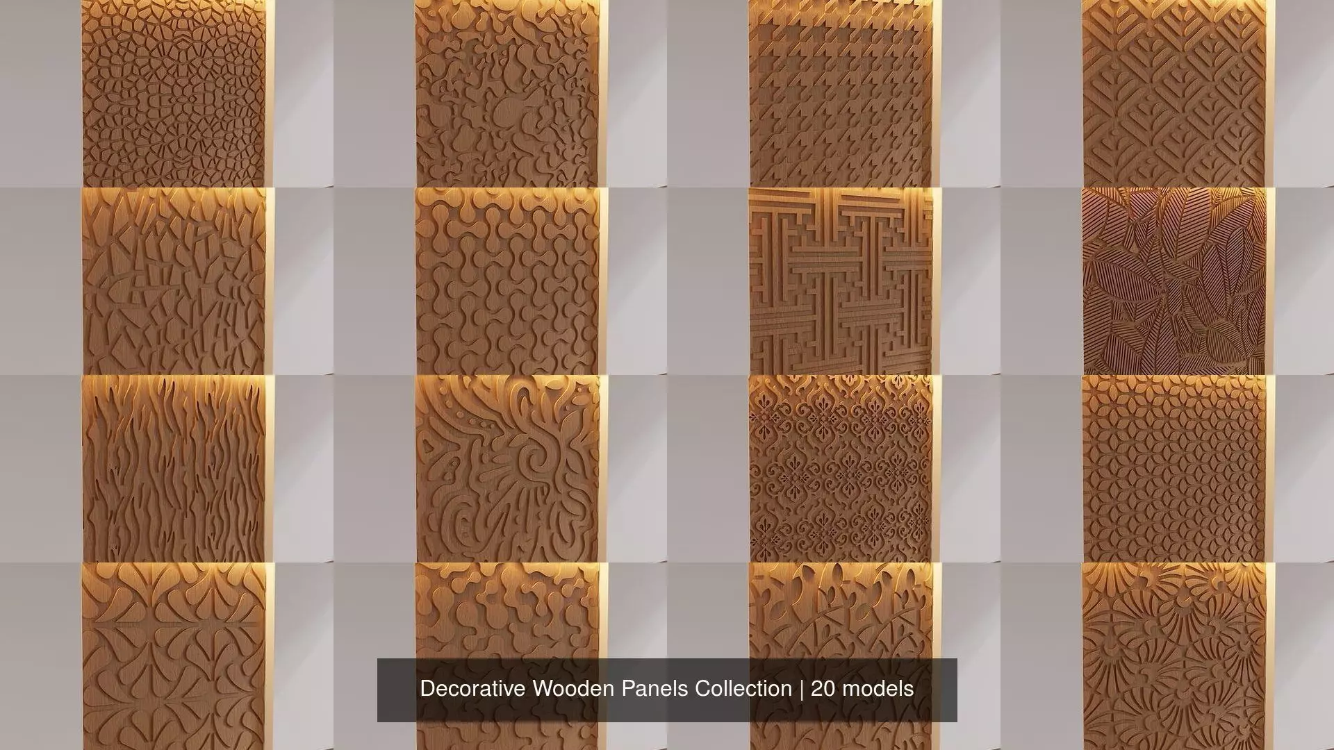 Decorative Wooden Panels Collection _0