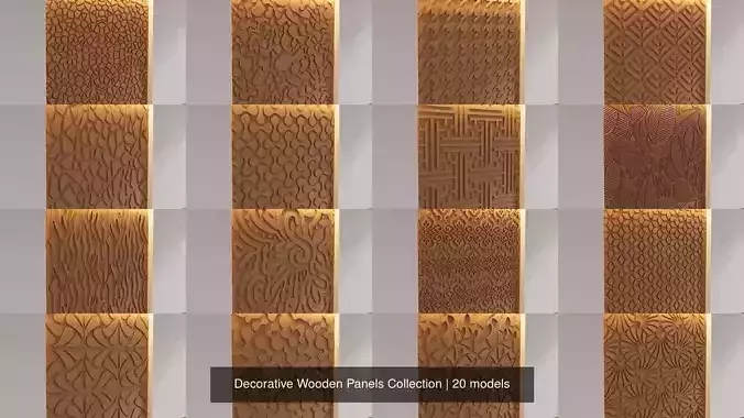 Decorative Wooden Panels Collection