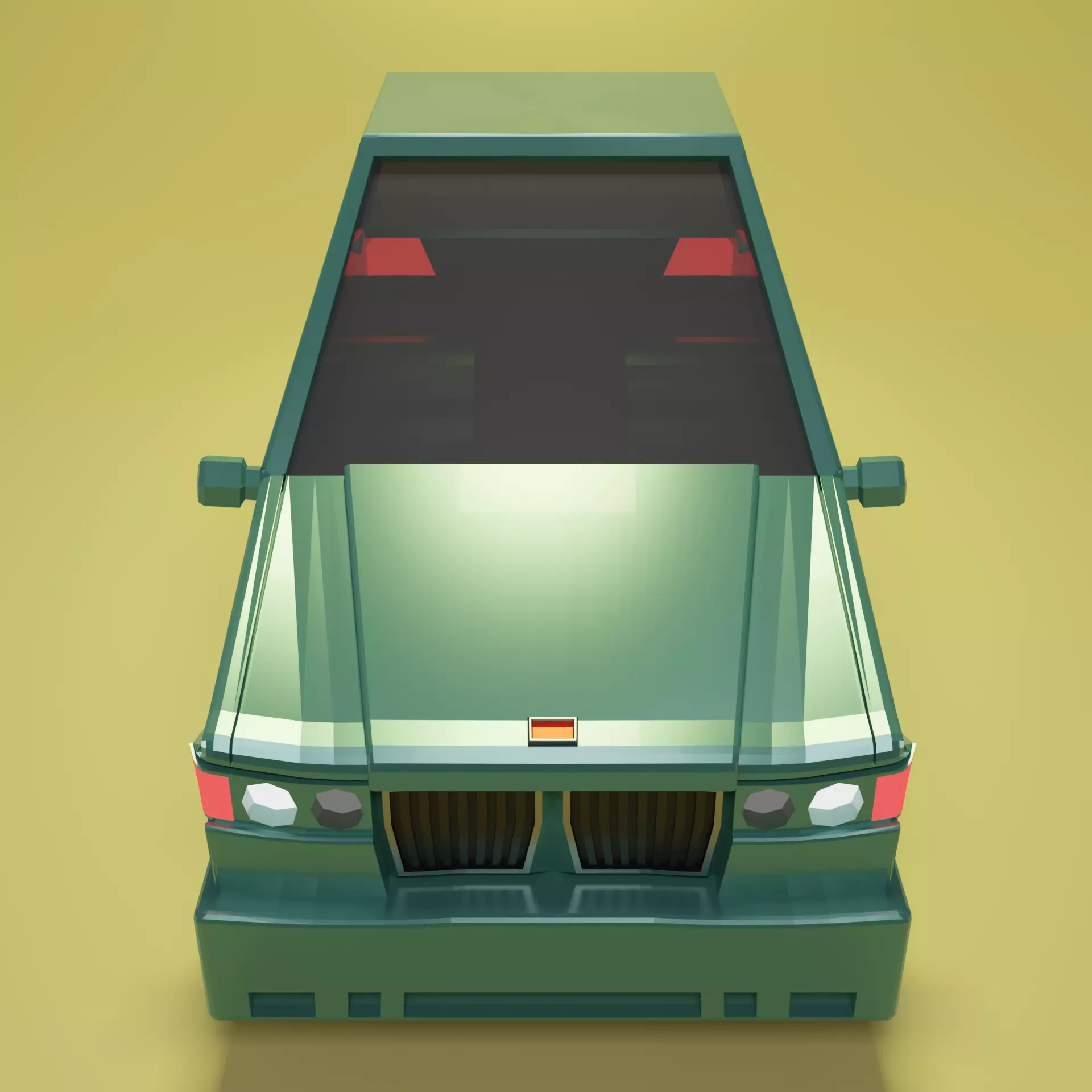 Car Lowpoly M3 1999 3D model