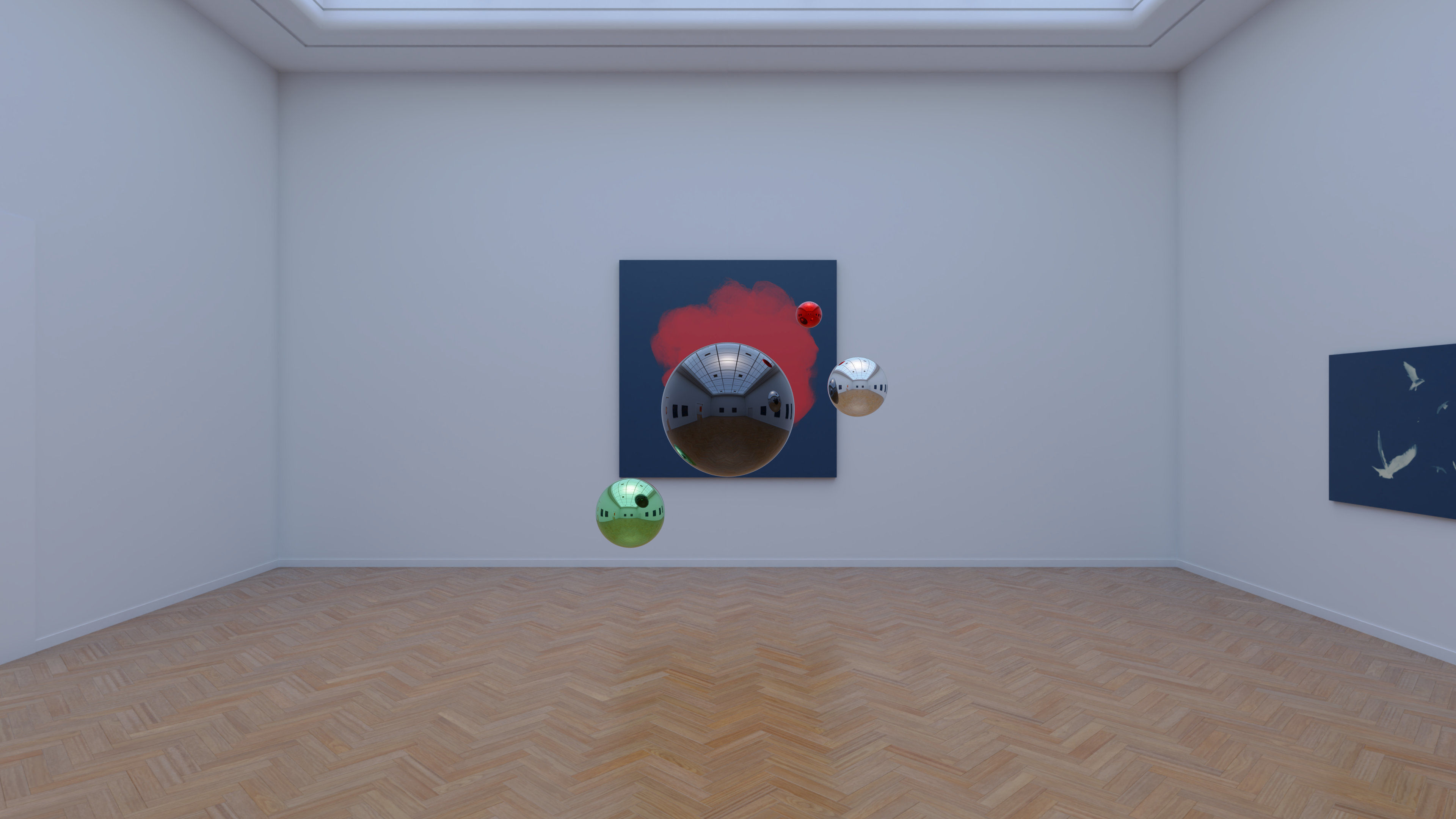 HDRI - Art Museum Gallery Interior 26 - 16384x8192 Texture_1