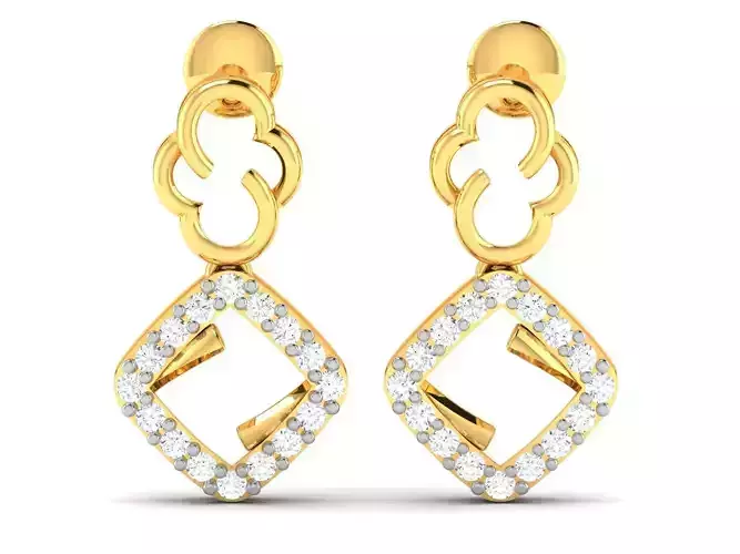 Hoop Earrings Diamond earrings 