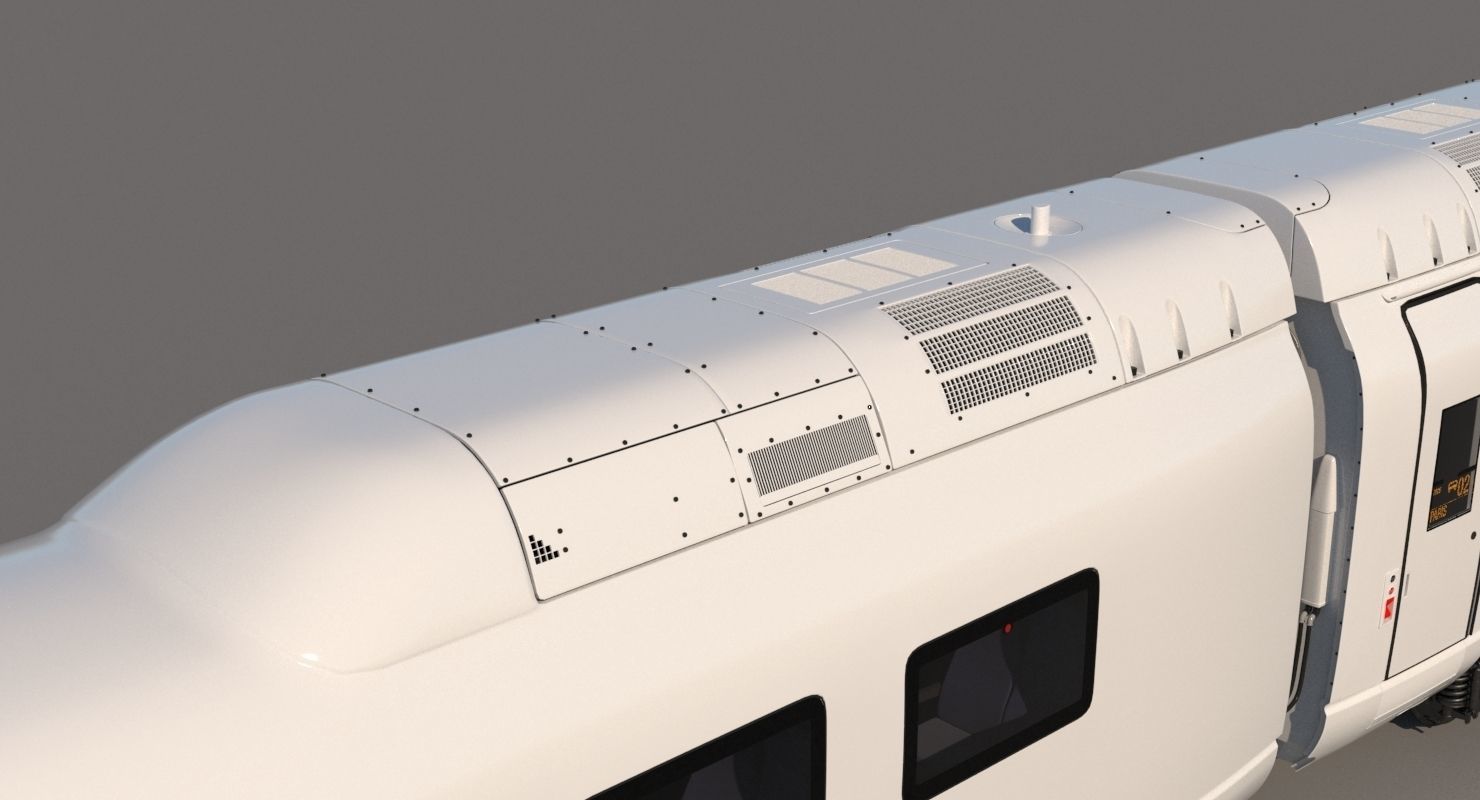 Generic Train 3D model_13