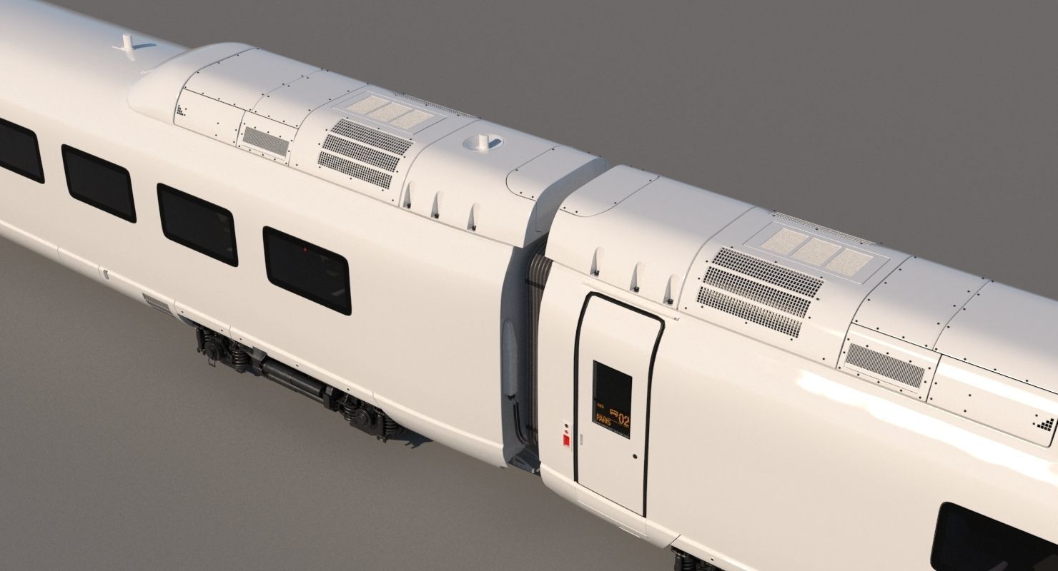 Generic Train 3D model_15