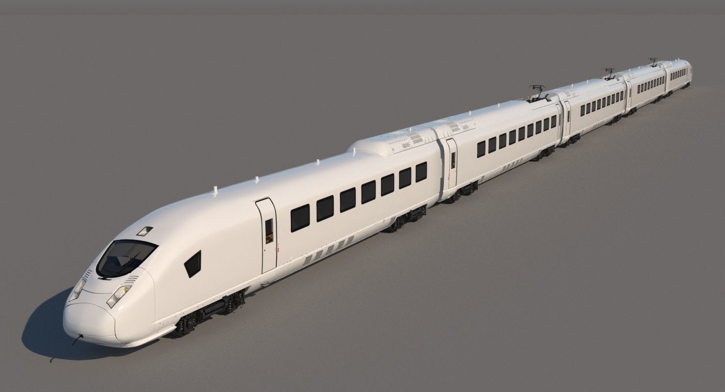 Generic Train 3D model_12