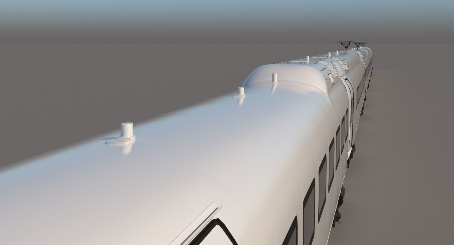 Generic Train 3D model_14