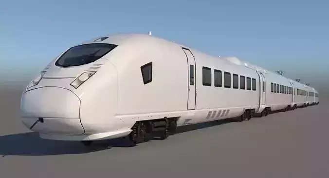 Generic Train 3D model