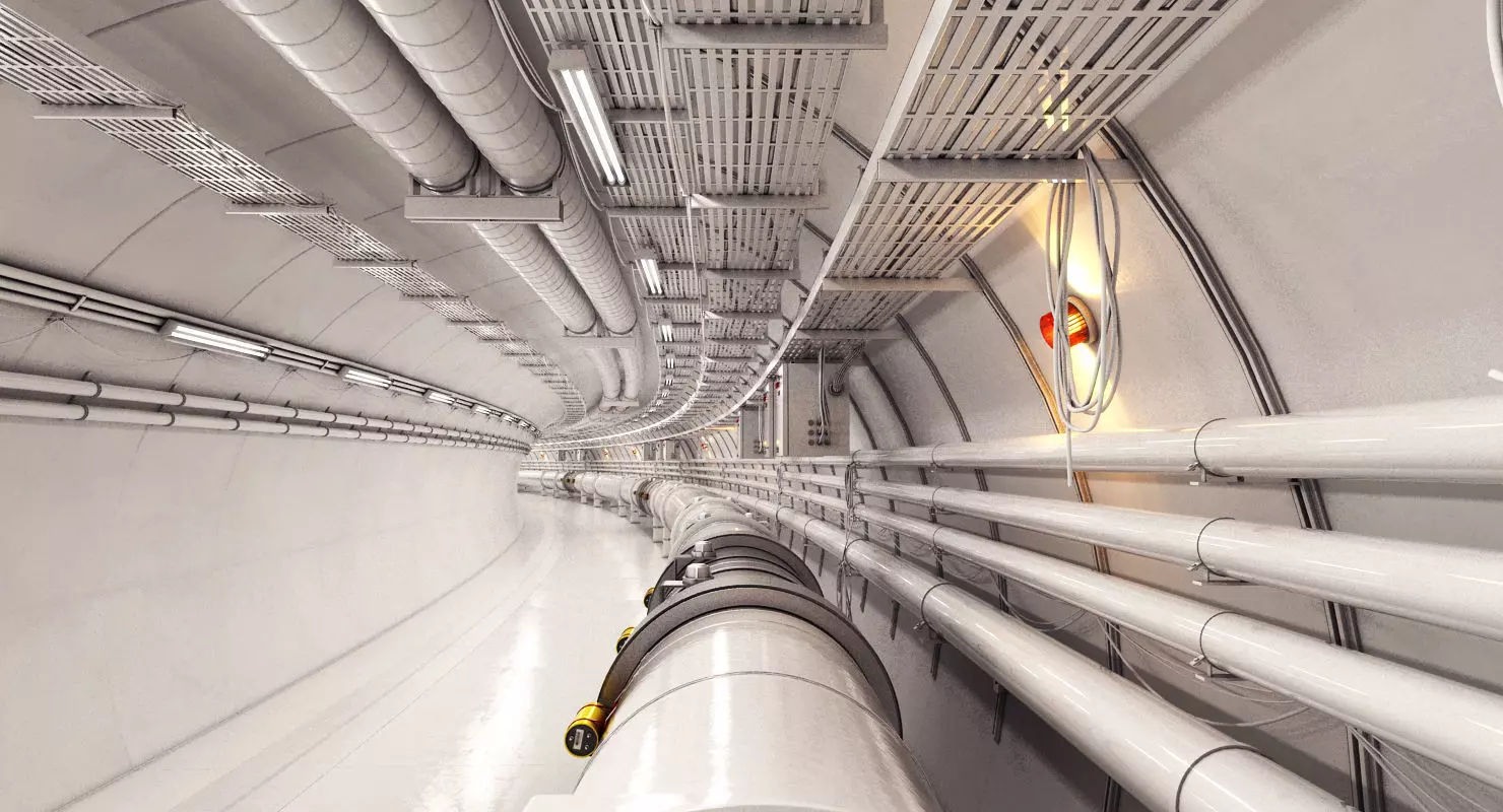 Sci-Fi Corridor 3D model_0