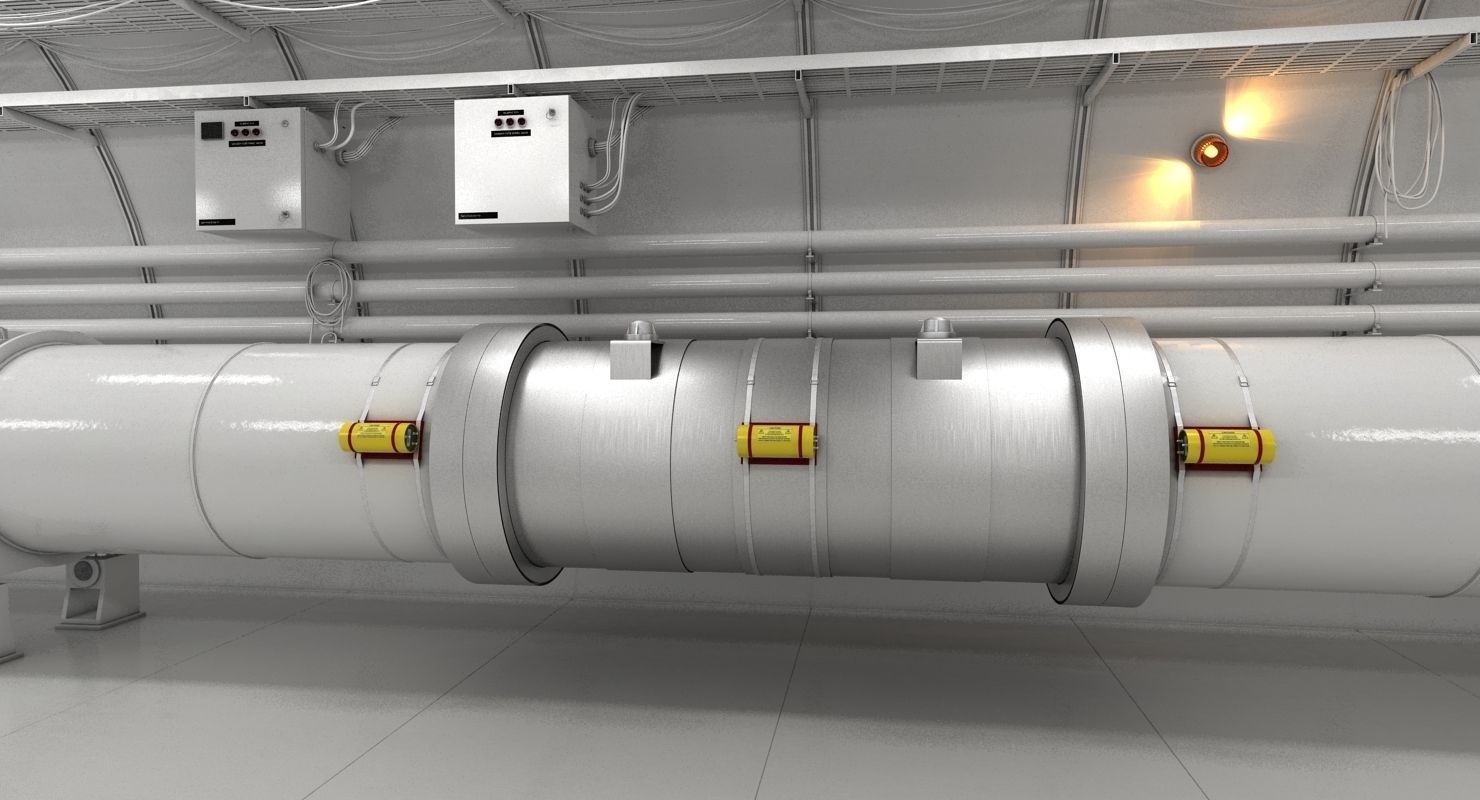 Sci-Fi Corridor 3D model_7