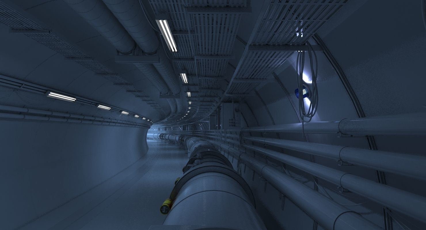 Sci-Fi Corridor 3D model_1