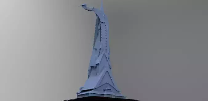Viking big house 9 3D model