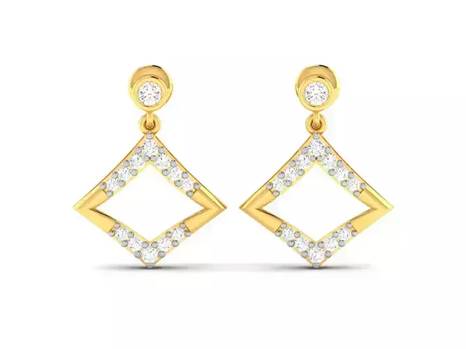 Delicate Fine Hoop Earrings 3D print model