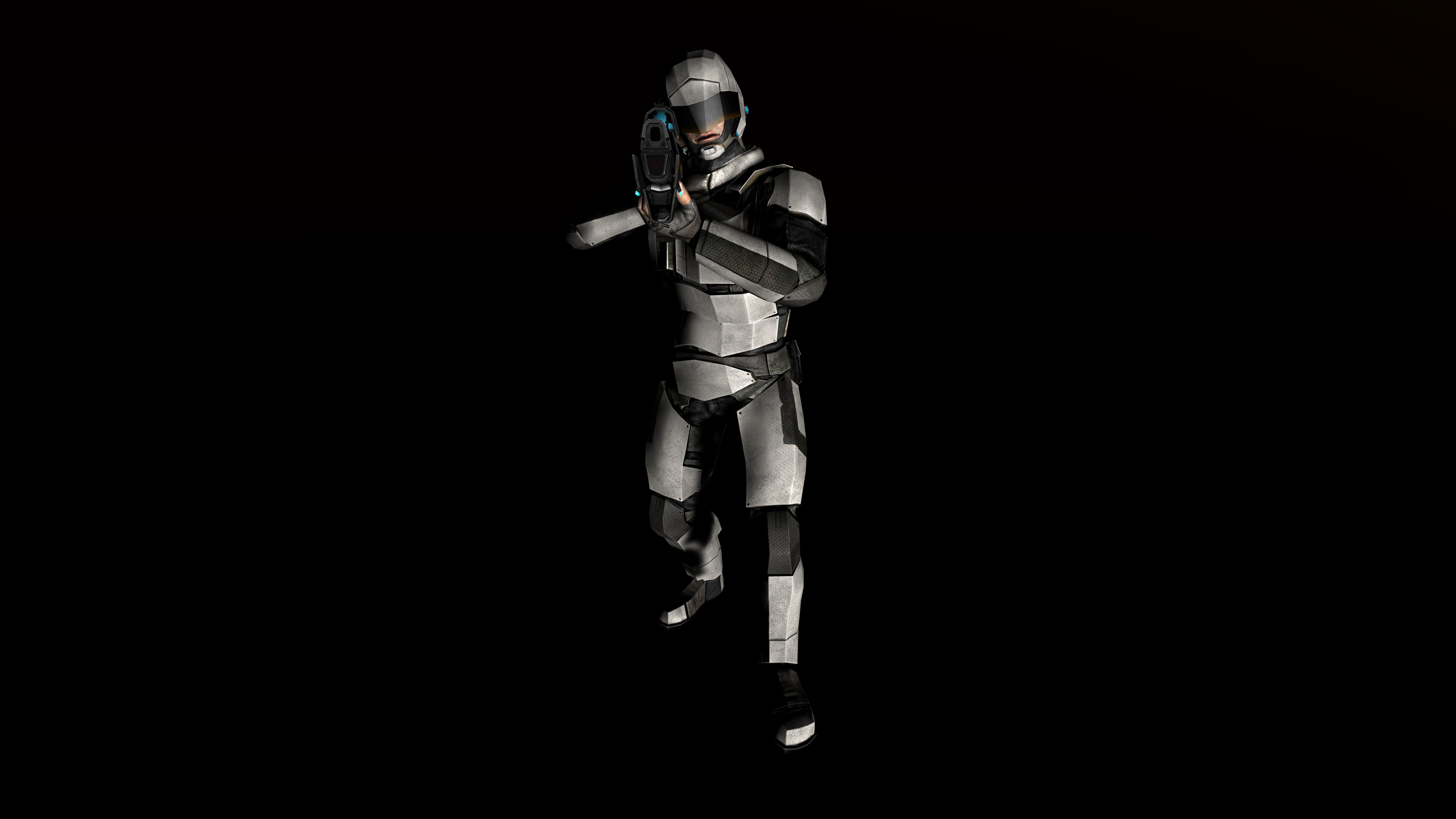 Scifi Hero Robotic 3d Model 3D model_5