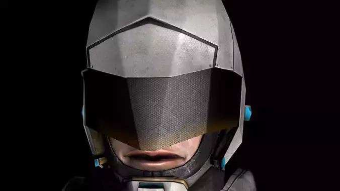 Scifi Hero Robotic 3d Model 3D model Scifi Hero Robotic 3d Model 3D model