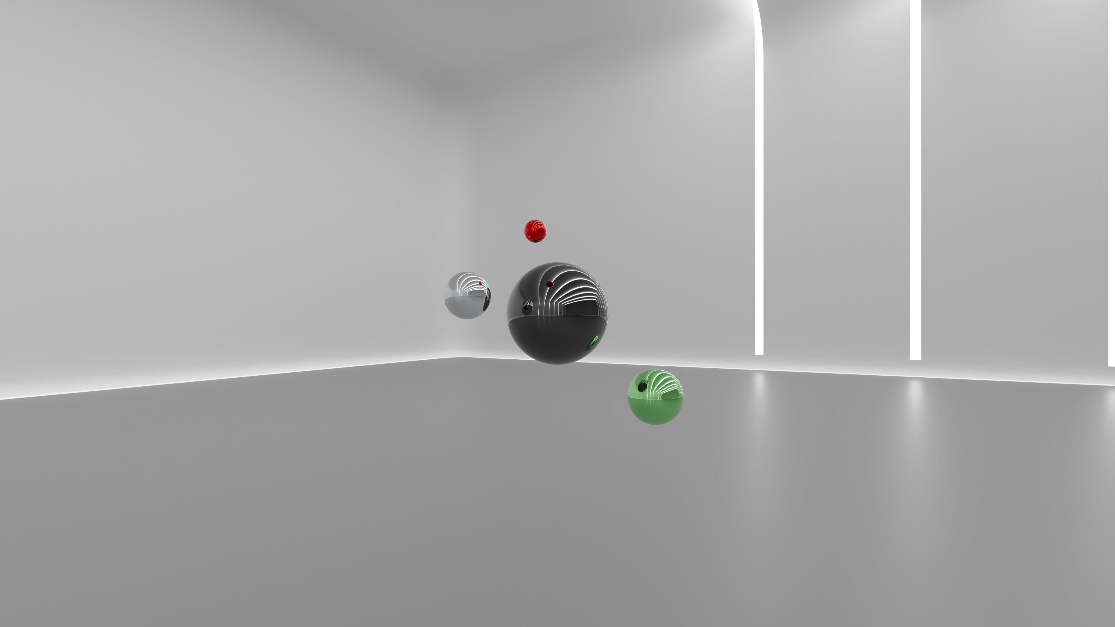 HDRI - Art Museum Gallery Interior 27 v1 - 16384x8192 Texture_13