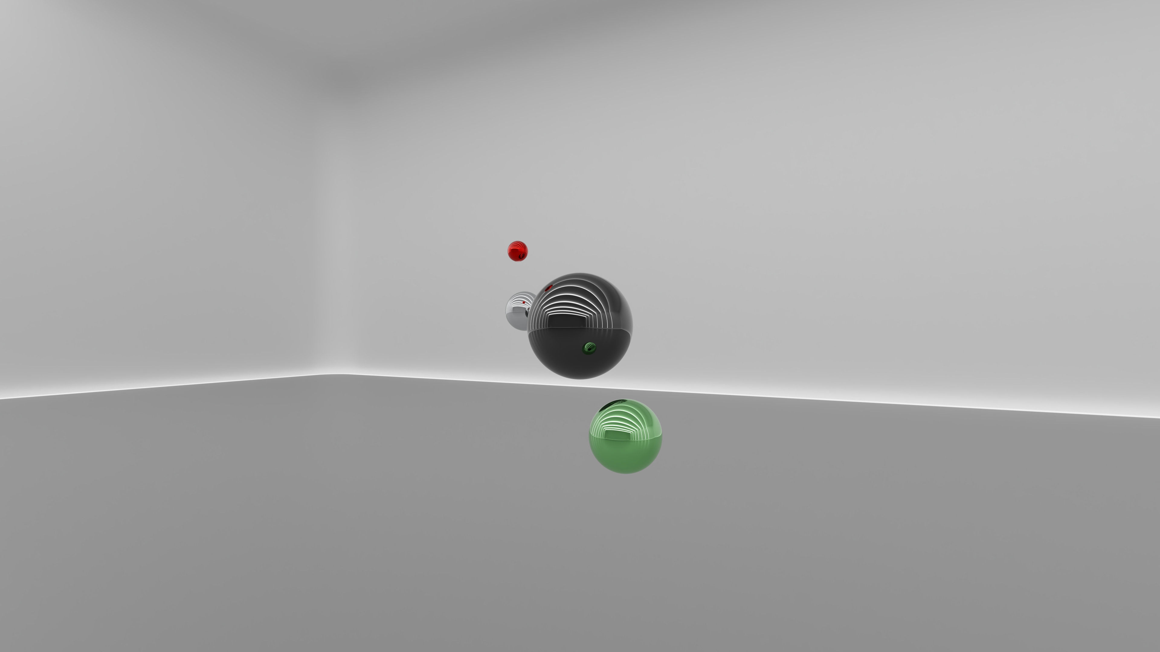 HDRI - Art Museum Gallery Interior 27 v1 - 16384x8192 Texture_16