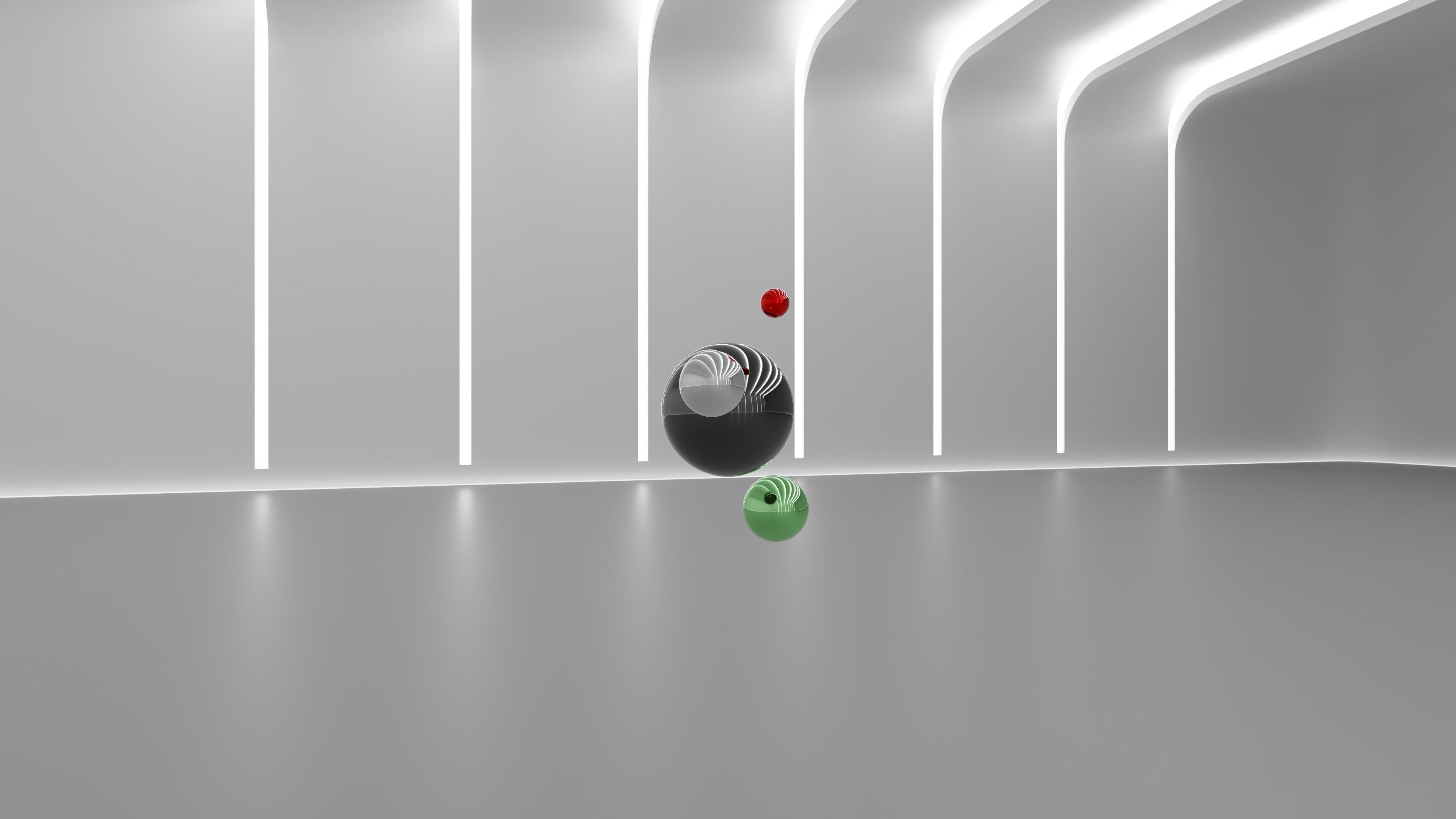 HDRI - Art Museum Gallery Interior 27 v1 - 16384x8192 Texture_5