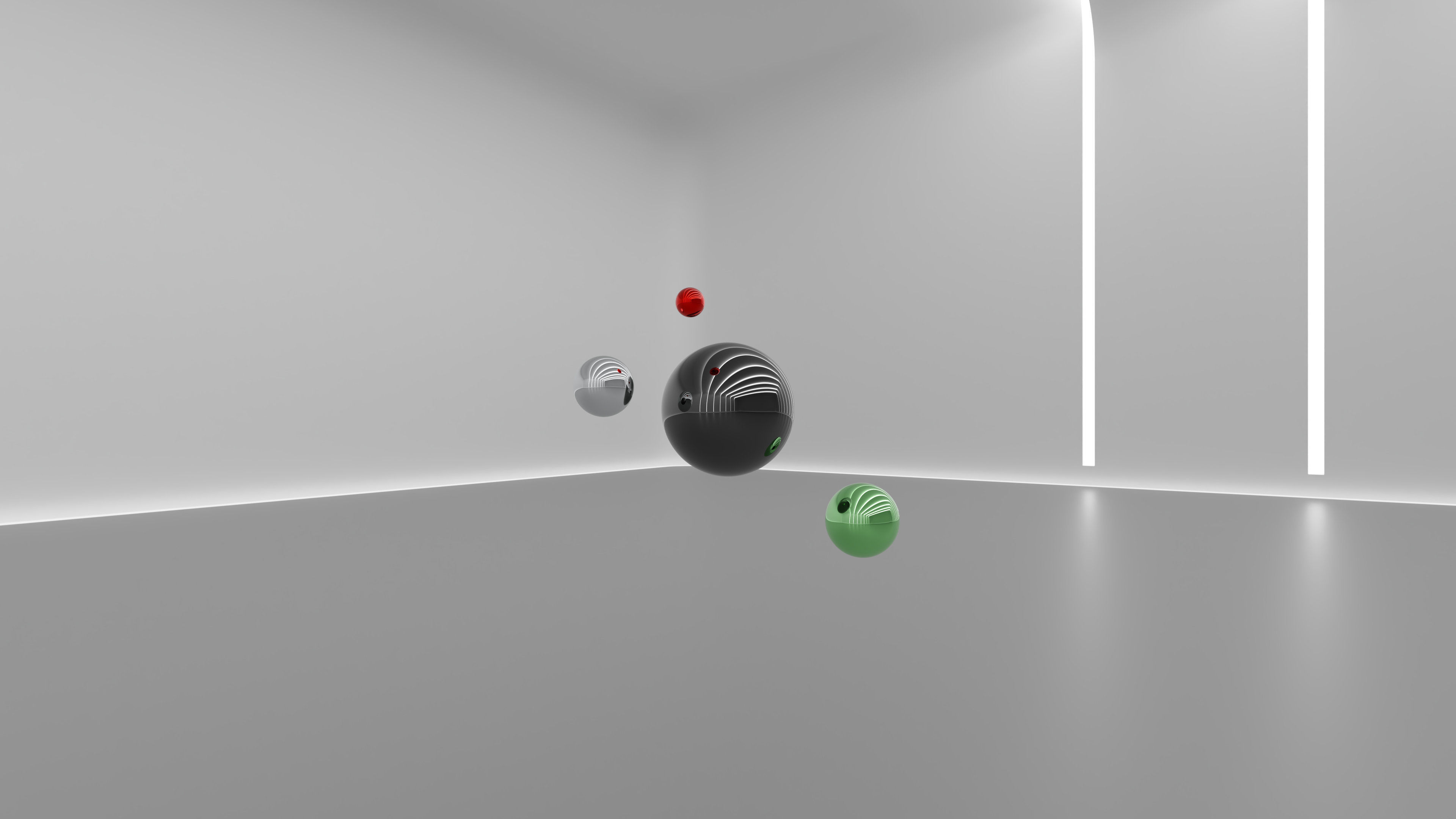 HDRI - Art Museum Gallery Interior 27 v1 - 16384x8192 Texture_8