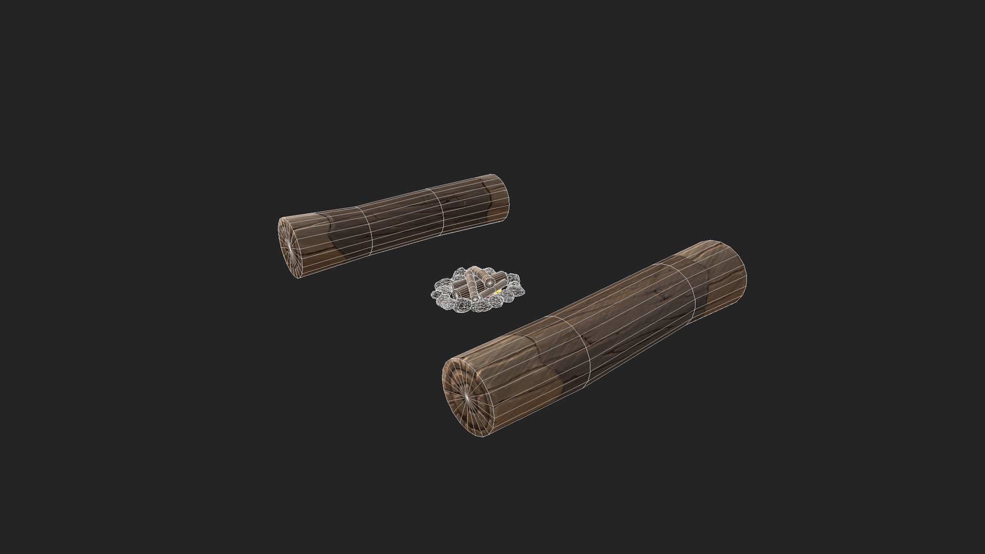 Stylized Wiking Asset Pack Low-poly 3D model_10