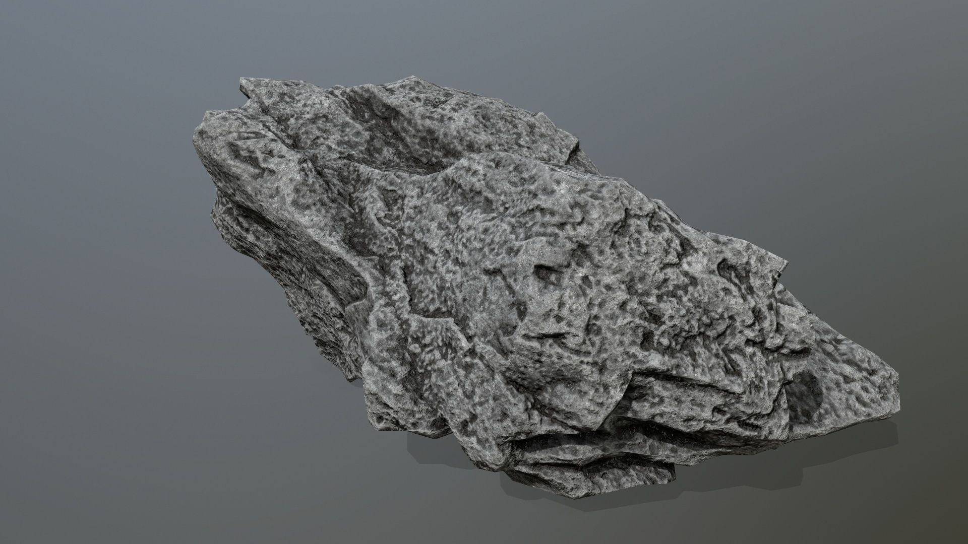 rocks rock Low-poly 3D model_30