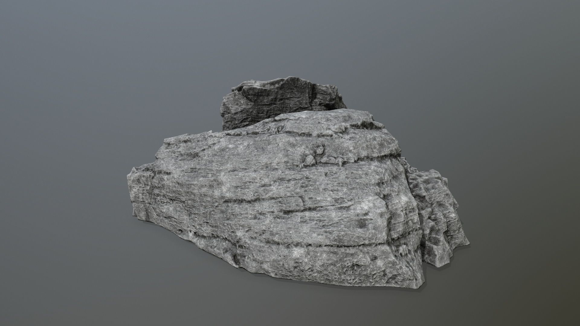 rocks rock Low-poly 3D model_27