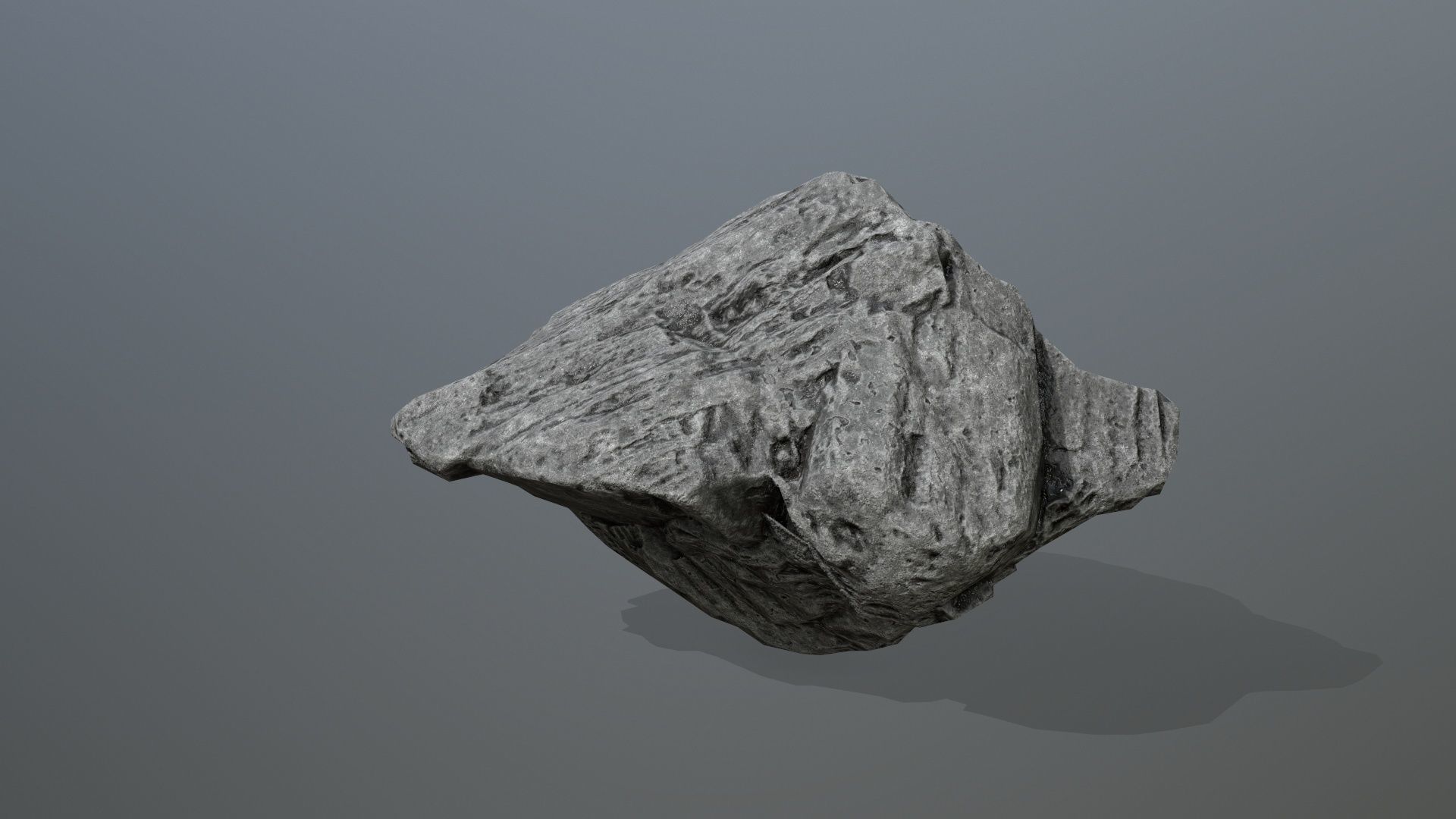 rocks rock Low-poly 3D model_17