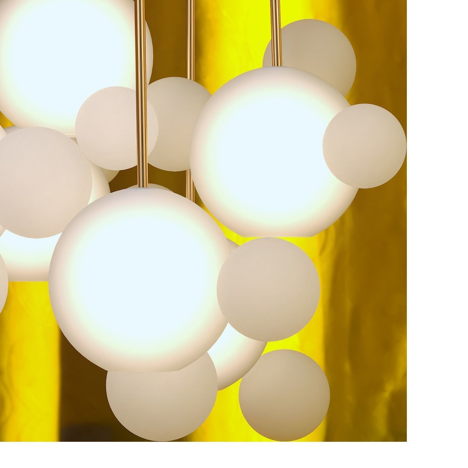 Frosted Blown Glass Bubble 3D model_4