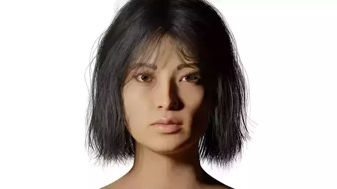 Hana Asian Woman Rigged