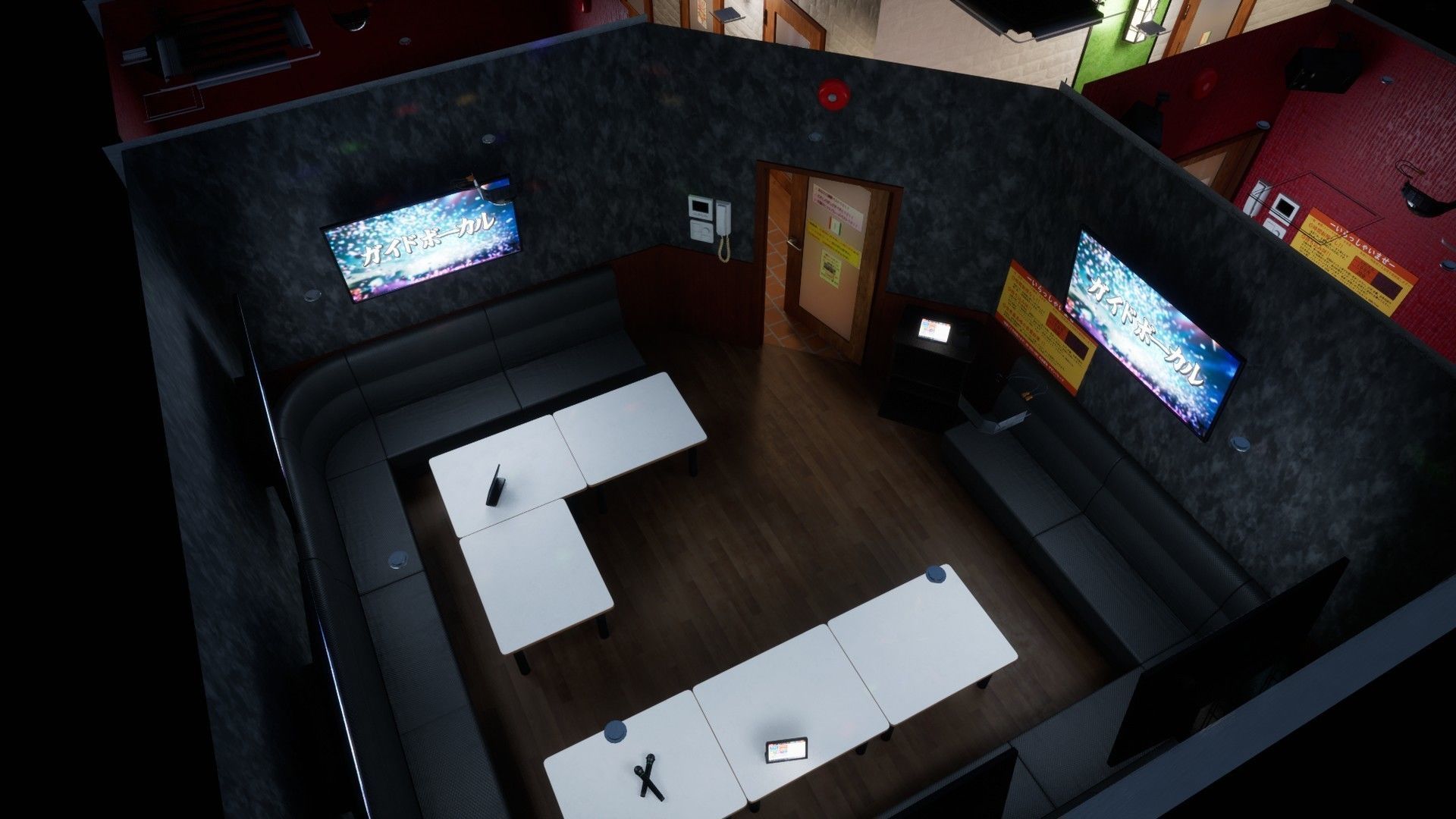 Japanese Karaoke Low-poly 3D model_19