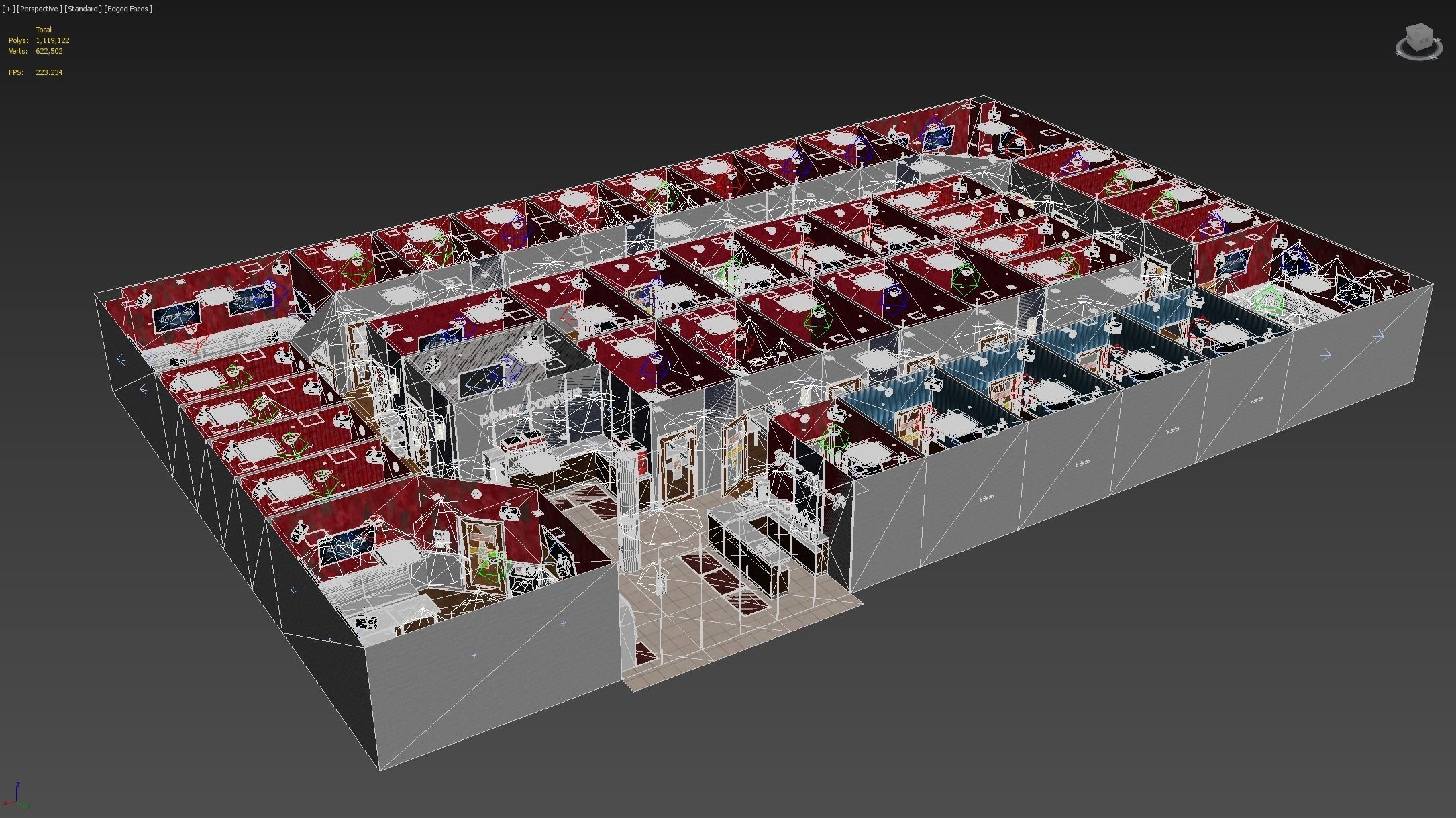 Japanese Karaoke Low-poly 3D model_5