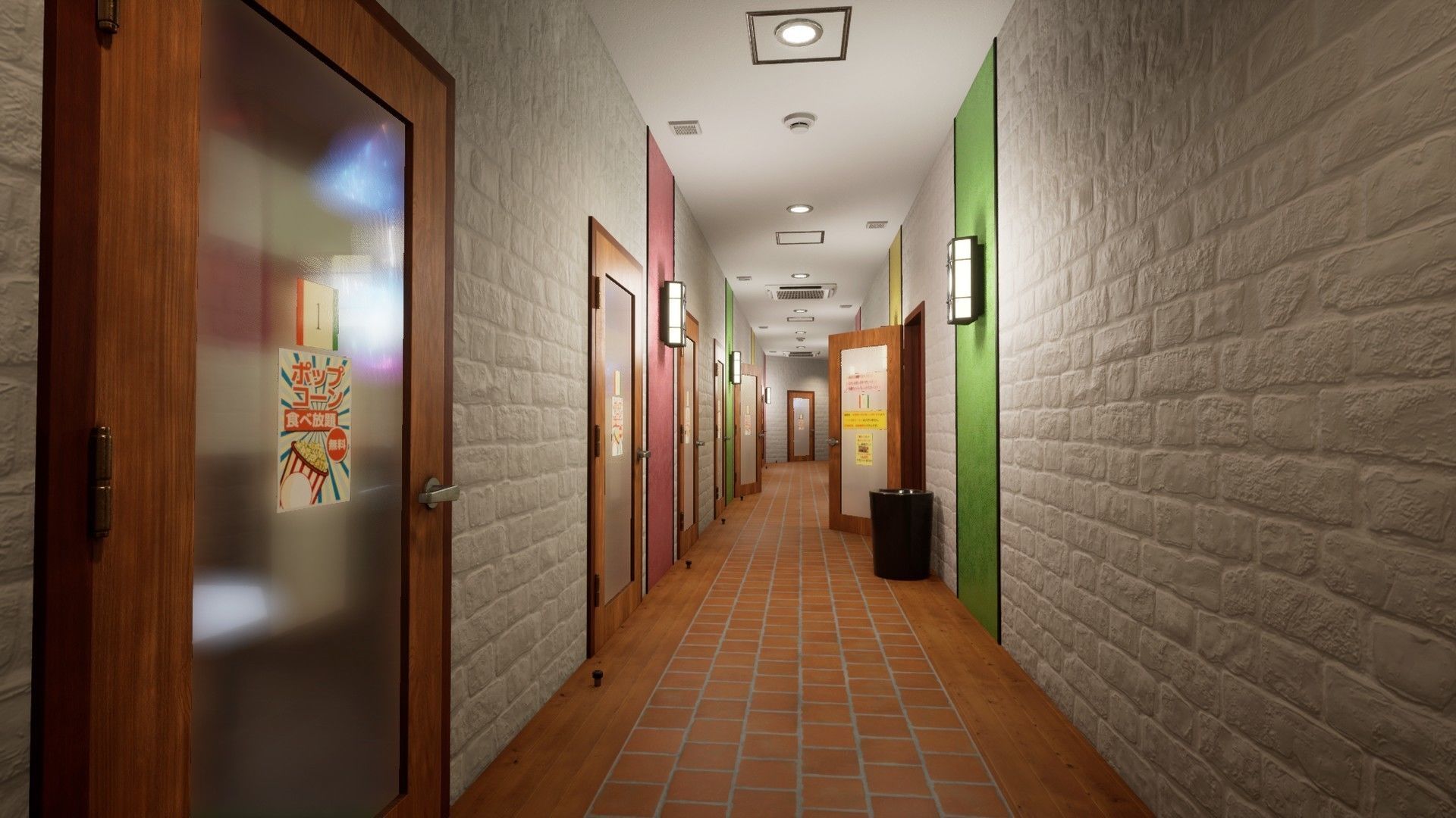 Japanese Karaoke Low-poly 3D model_9