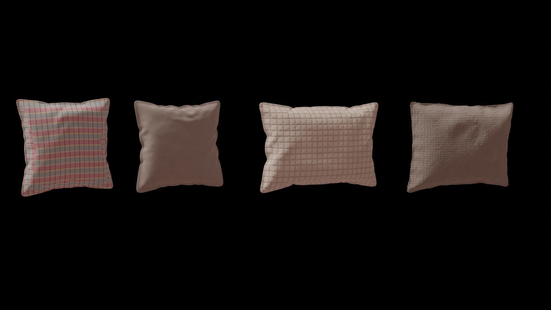 Pillows 3D model_4