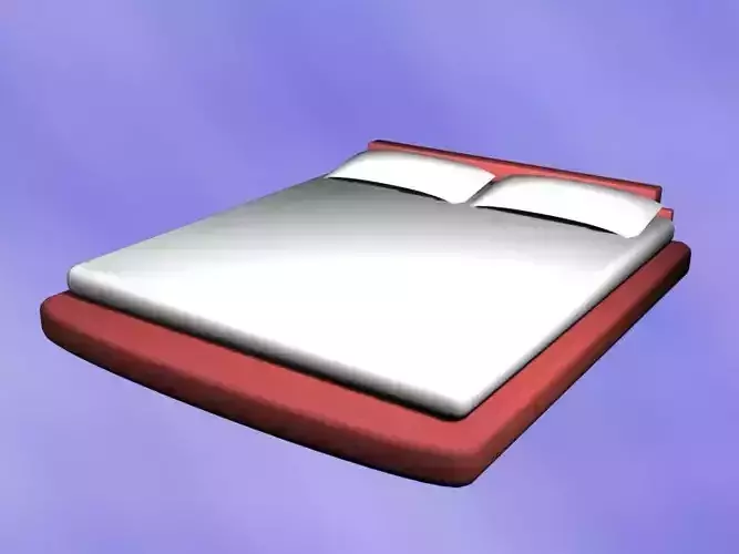 Bed Model 3D model
