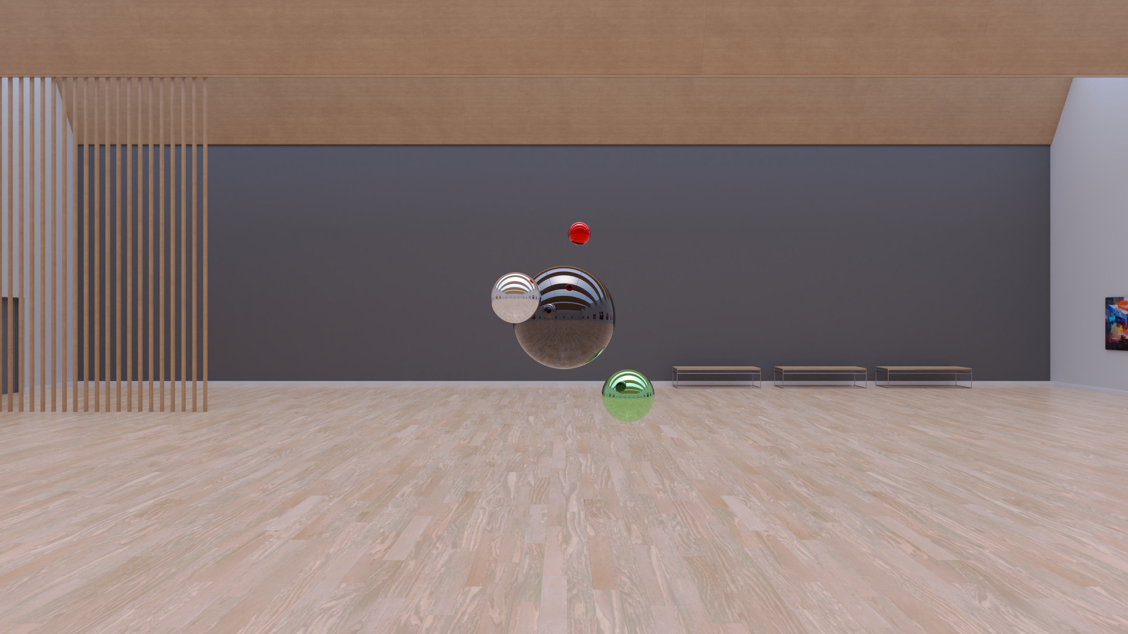 HDRI - Art Museum Gallery Interior 28 - 16384x8192 Texture_6