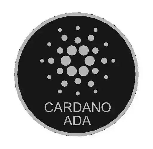 ADA Cardano coin 3D model