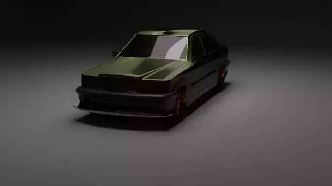 1993 Mercedes-Benz 190-Class 3D model