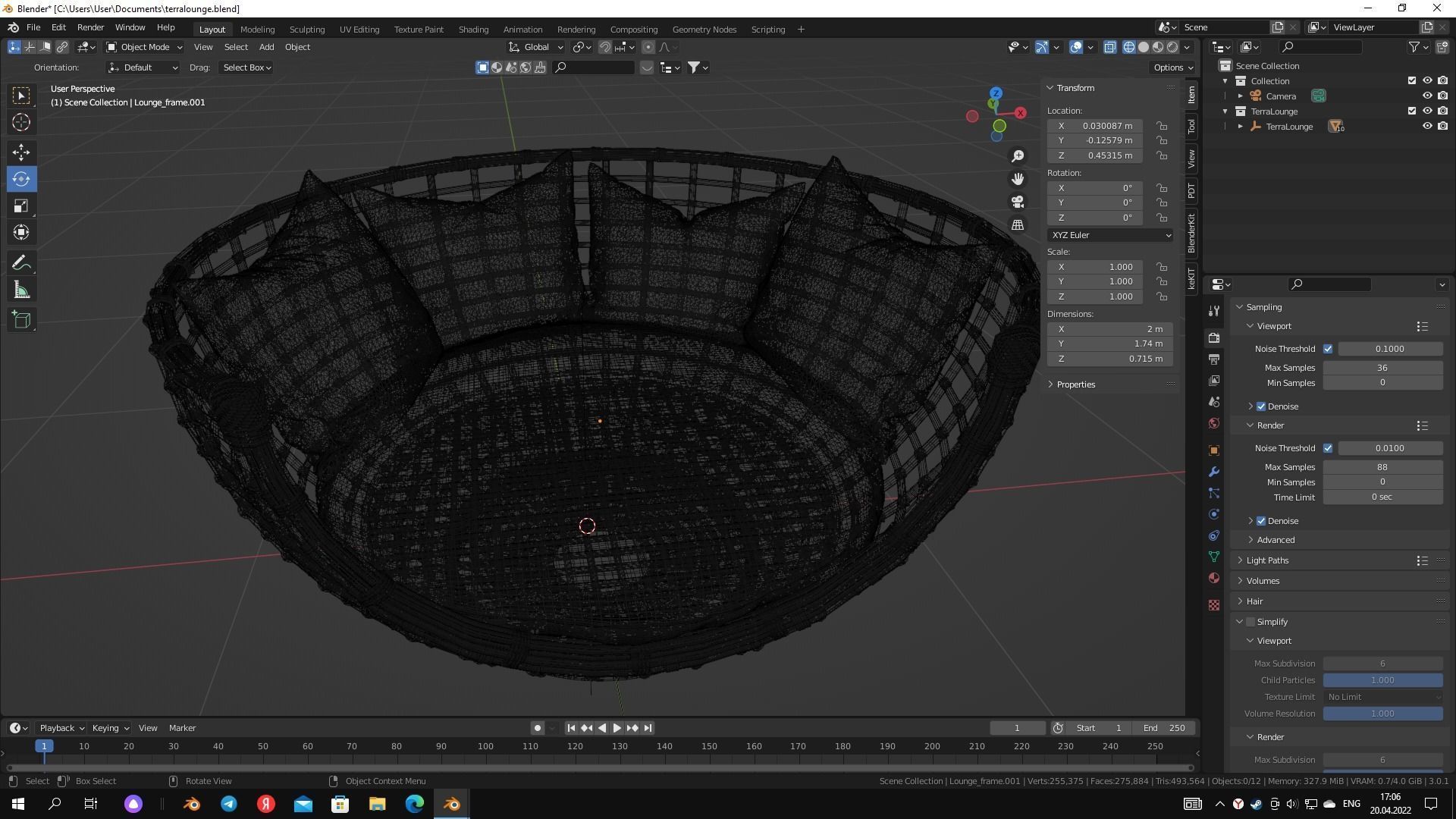 sofa   modern  3D model_4