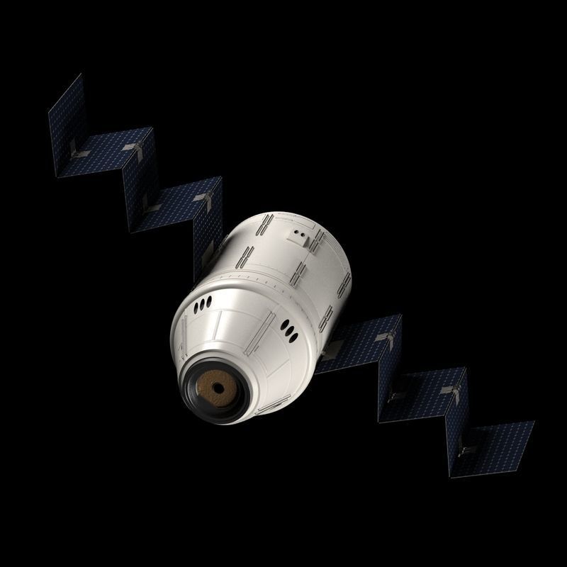 Satellite camera lens 3D model_10