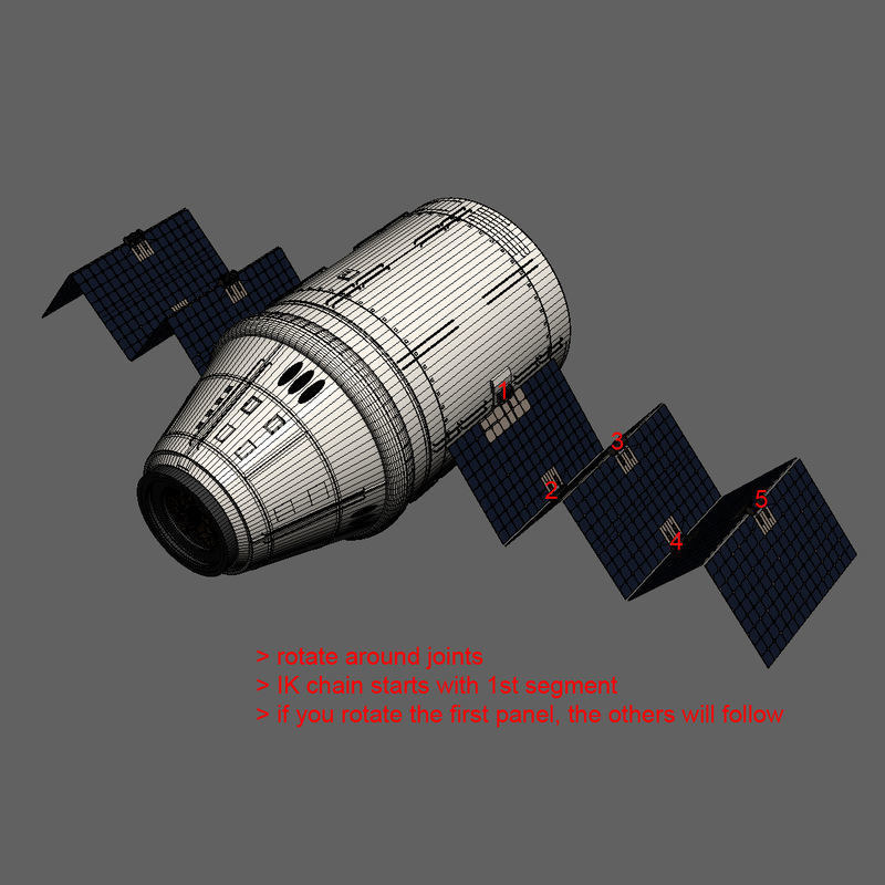 Satellite camera lens 3D model_14
