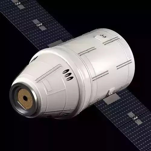 Satellite camera lens