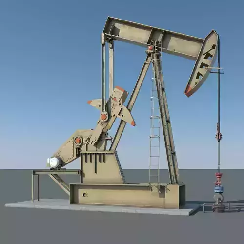 Oil Pumpjack 3D model