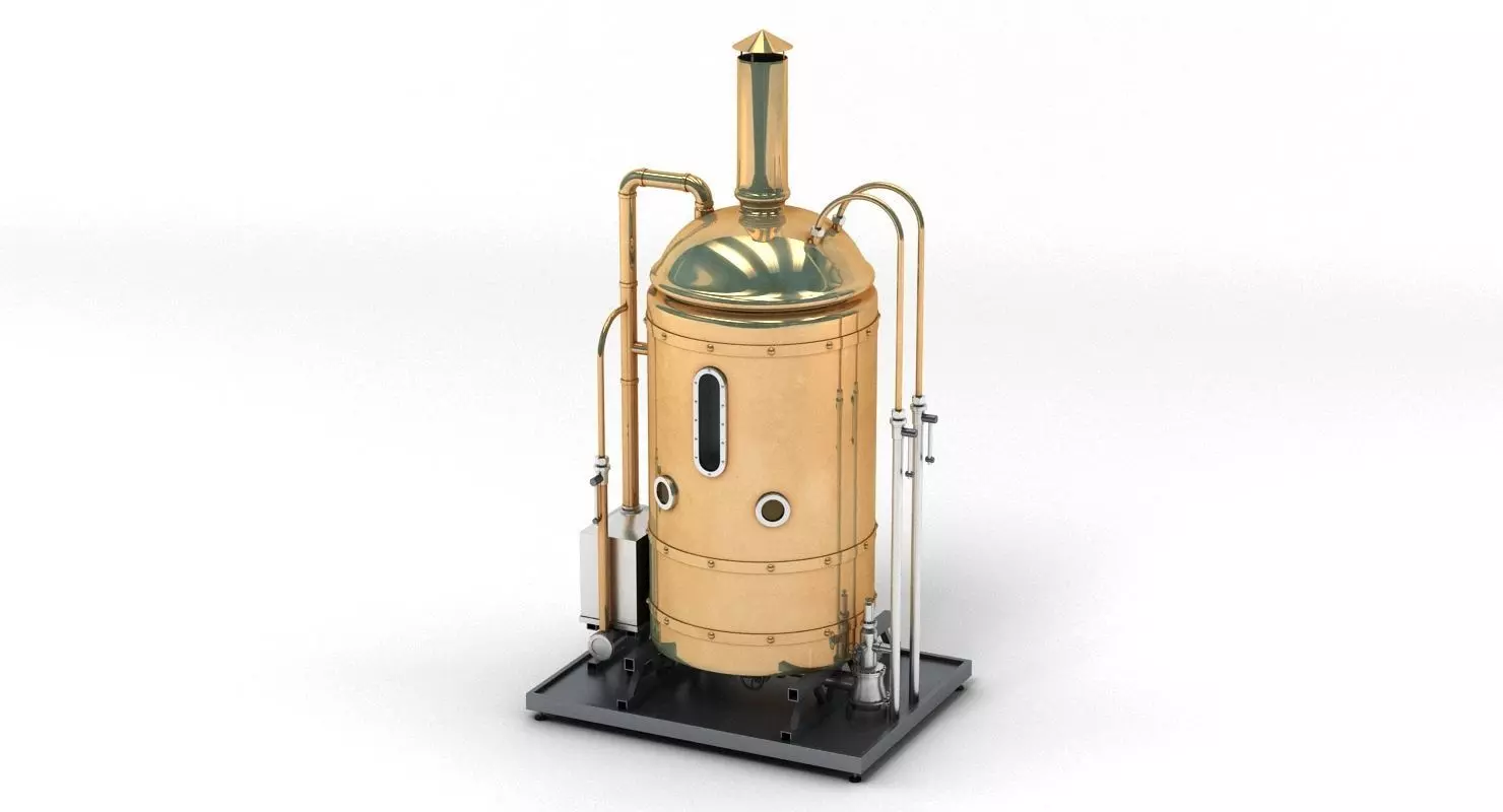 Brewing Copper 3D model