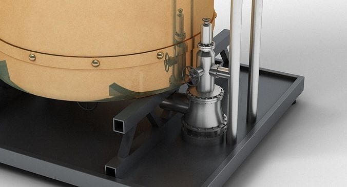 Brewing Copper 3D model 5