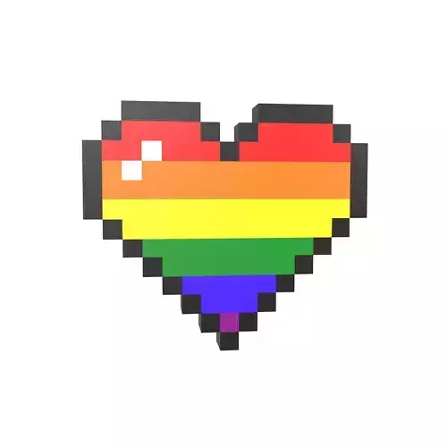 Pixel Heart v2 007