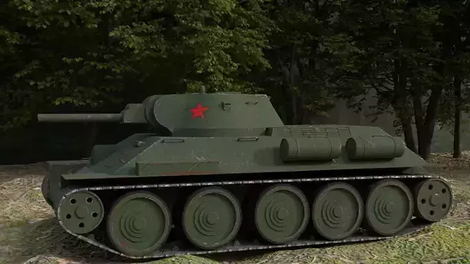 T34-76 Russian Tank