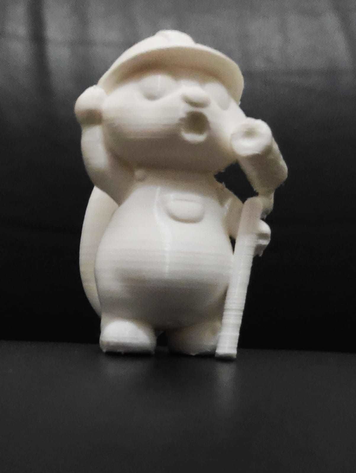Painter Squirrel 3D print model_9