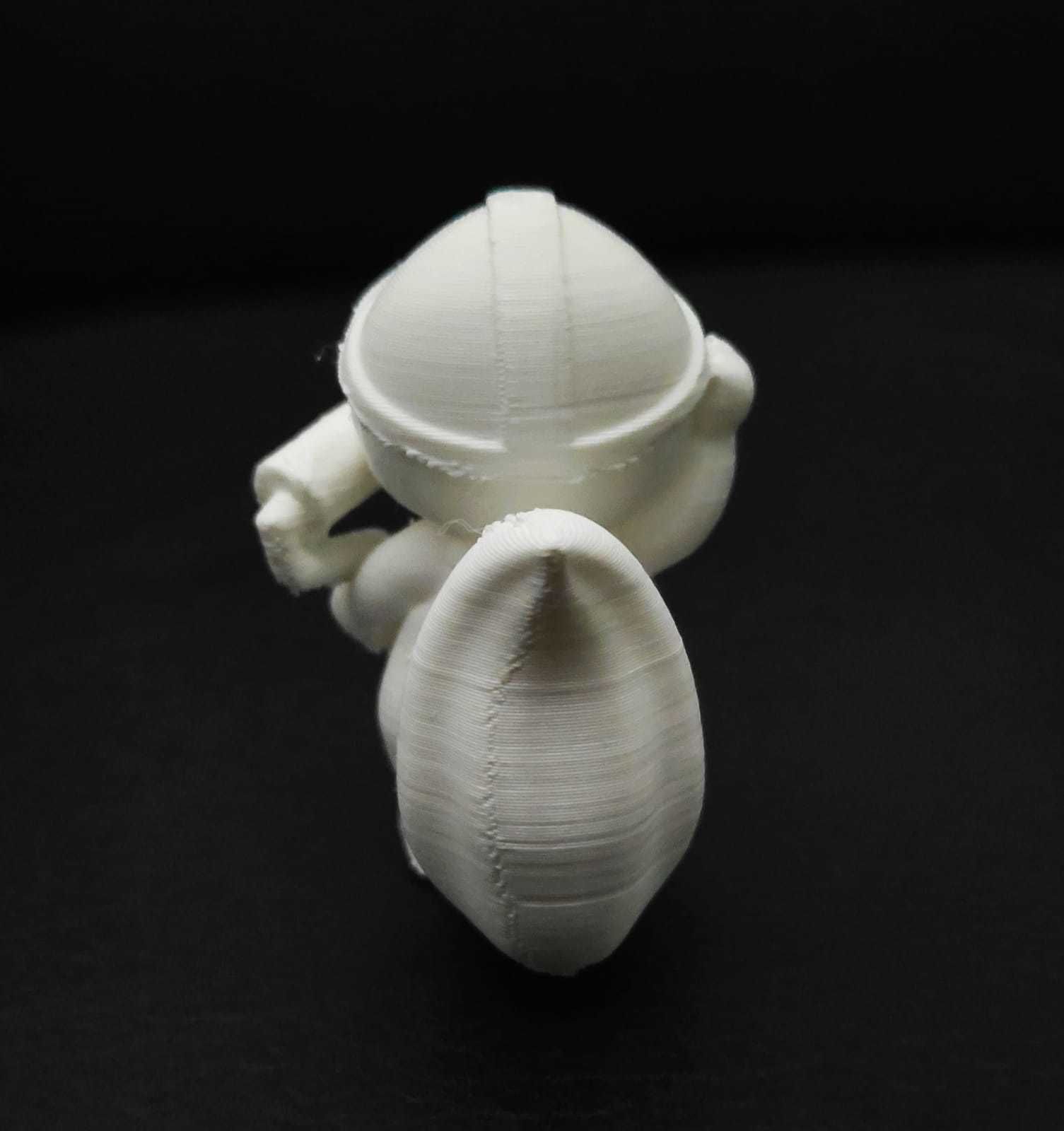 Painter Squirrel 3D print model_12