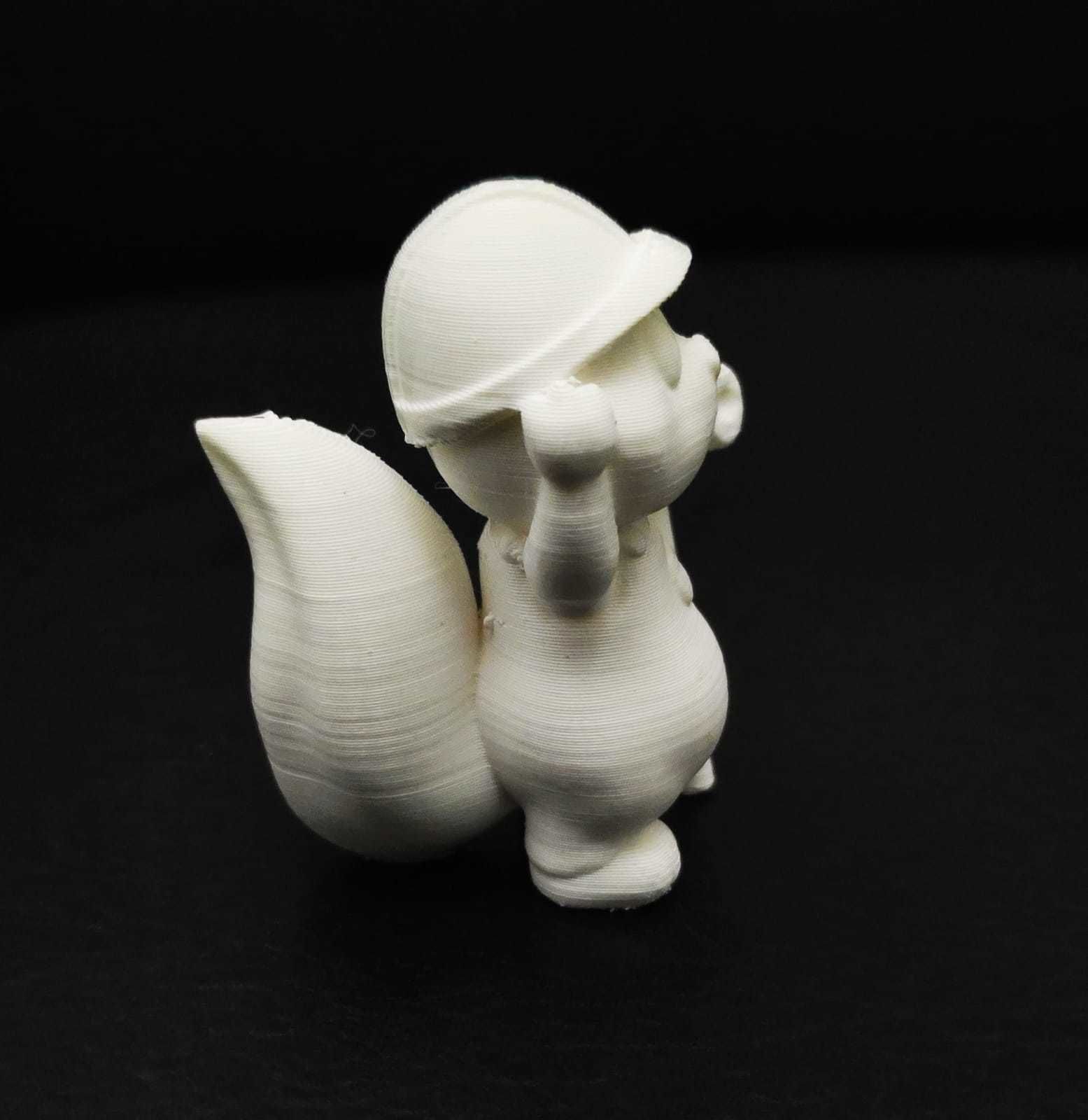 Painter Squirrel 3D print model_6