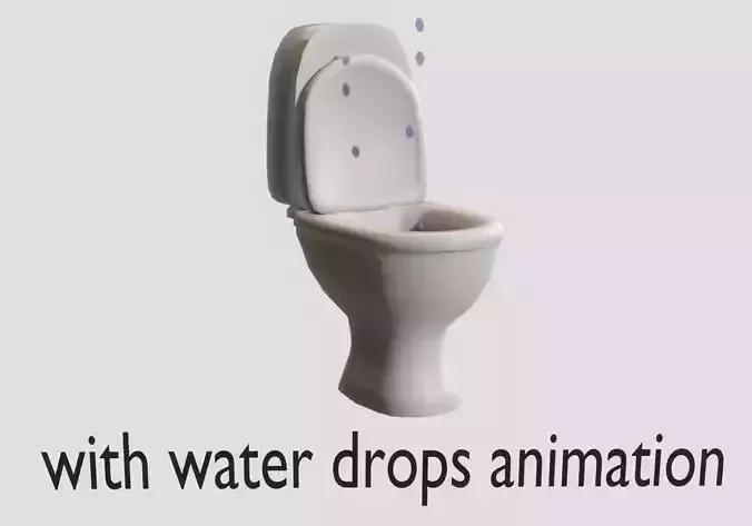 clogged toilet animated