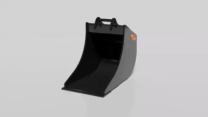 JST Nordic Line 20-25 Ton Sewerage Bucket Low-poly 3D model
