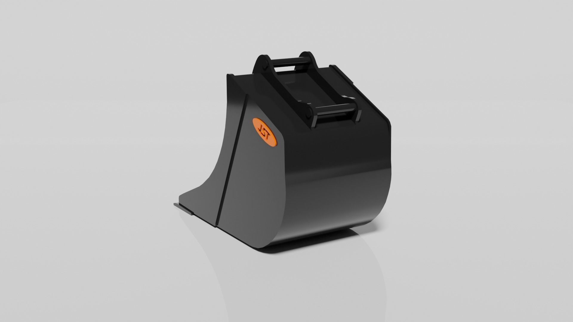 JST Nordic Line 20-25 Ton Sewerage Bucket Low-poly 3D model_6